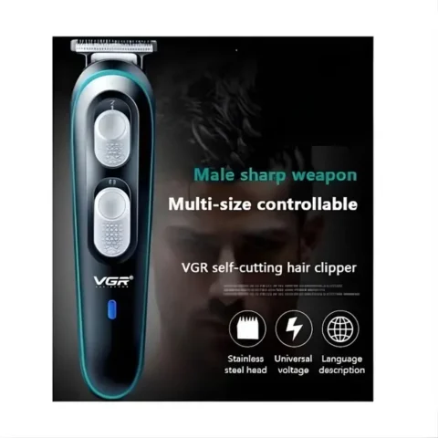 VGR VGR-055-ماكينة حلاقه لحلاقه الشعر و الذقن قابلة لاعادة الشحن