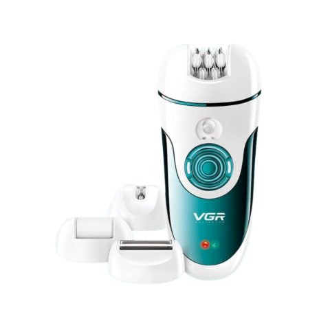 ماكينة إزالة الشعر VGR للنساء – V-700 مكنه حريمي بشاشة LED و4 في 1