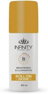 Infinity مزيل العرق إنفينيتي للتفتيح والإشراق برائحة العود 80 مل